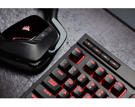Corsair K63 Red LED Gaming Keyboard