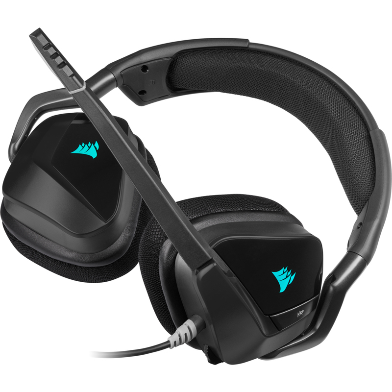 Corsair Void RGB Elite Carbon Wired Stereo Gaming Headset