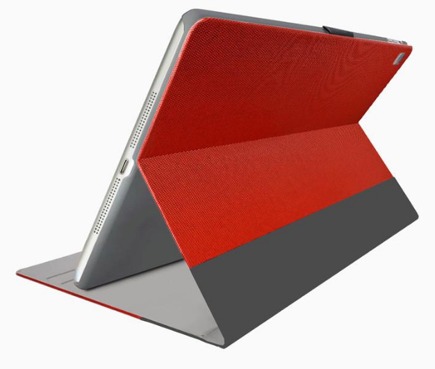 Cygnett Tekview Slim Case with Protective Pc Shell Red/Grey for iPad 12.9 Inch