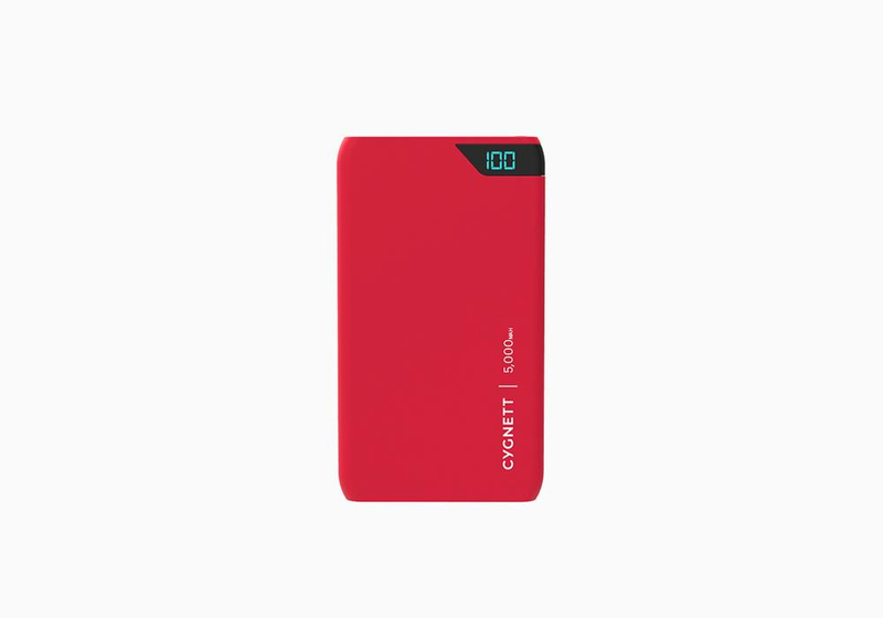 Cygnett ChargeUp Boost 5000mAh Red Power Bank
