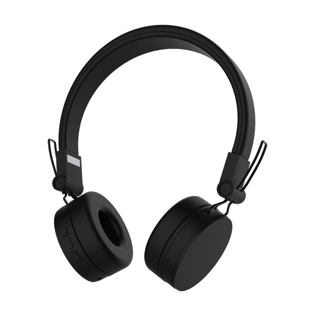 DEFUNC GO Black Bluetooth On-Ear Headphones