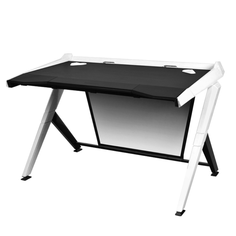 DXRacer Gaming Desk 1000 Black/White