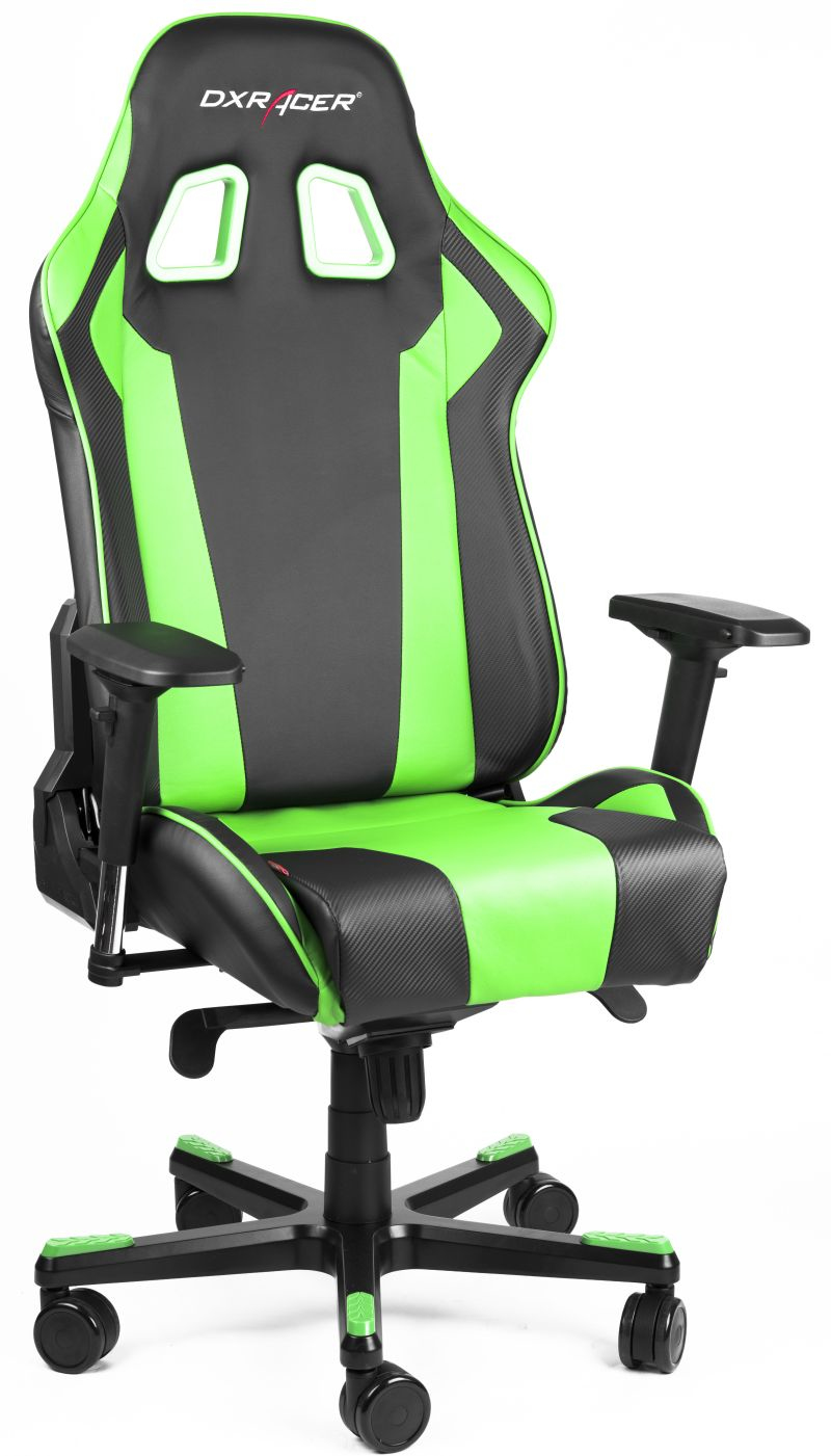DXRacer King Series Black/Green Gaming Chair