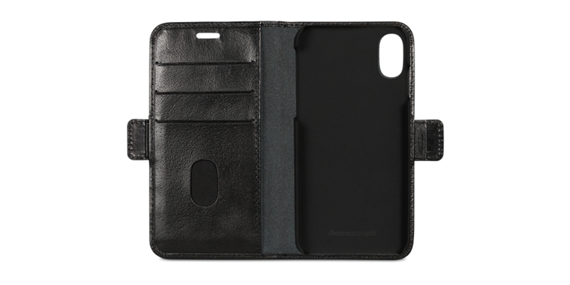 dbramante1928 Lynge Wallet Case Black for iPhone XS