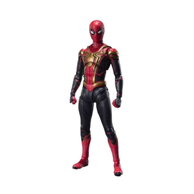 Bandai Tamashii S.H.Figuarts Marvel Spider-Man No Way Home Spider-Man (Integrated Suit) 1/12 Scale Action Figure