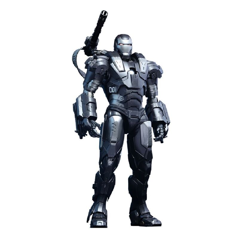 Hot Toys Marvel Iron Man 2 War Machine 1/6 Scale Die-Cast Action Figure