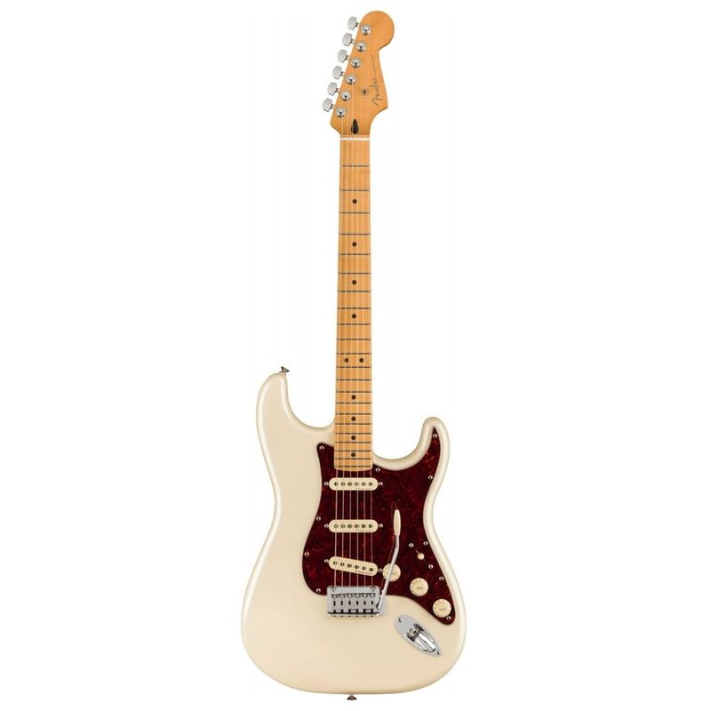 Fender Player Plus Stratocaster Electric Guitar - Maple Fingerboard - Olympic Pearl