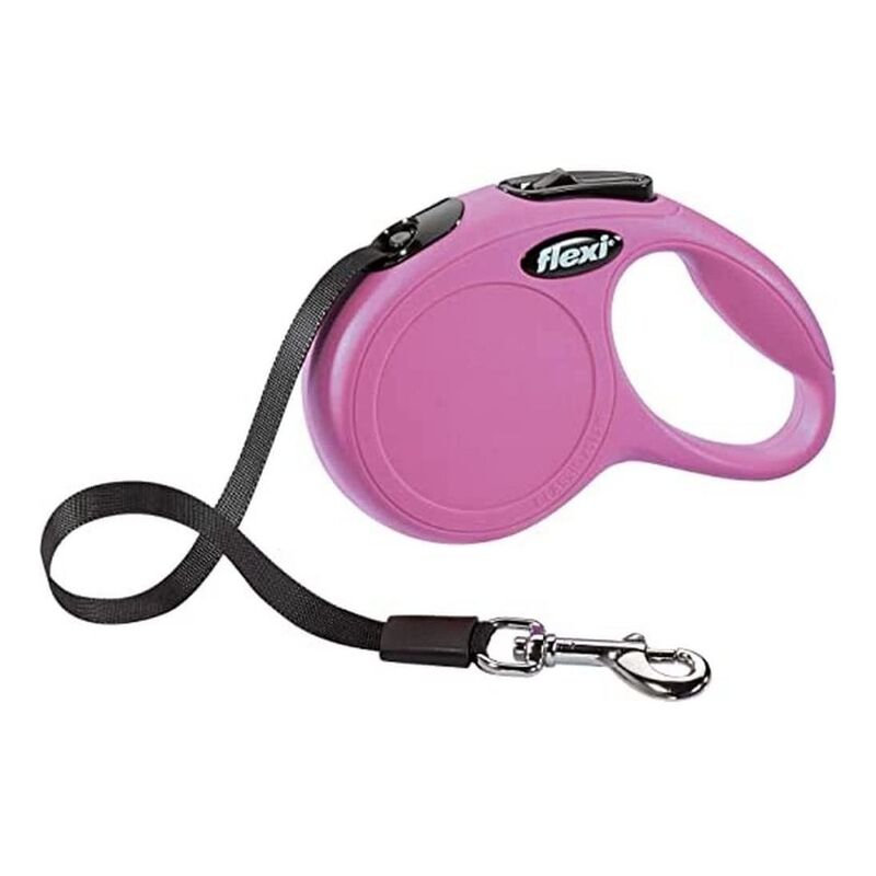 Flexi New Classic XS Tape Cat/Dog Leash 3M - Pink