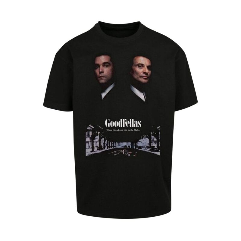 Mister Tee Goodfellas Poster Oversize Men's T-Shirt - Black