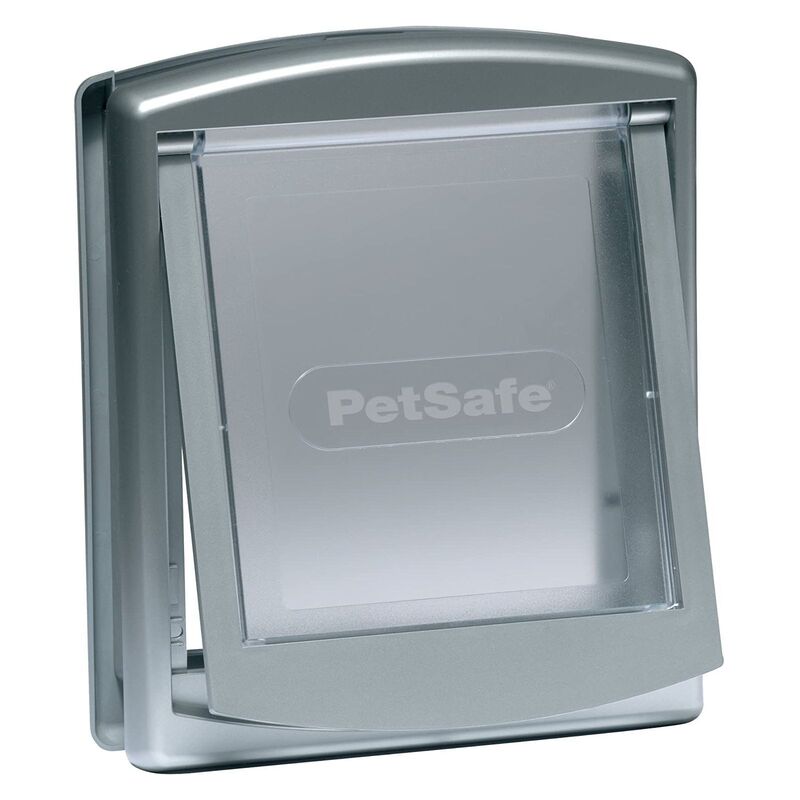 Petsafe Original 2 Way Small Pet Door - Silver