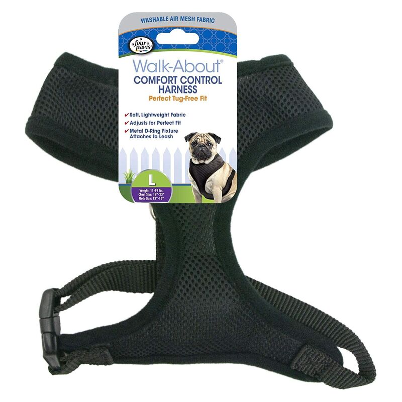Four Paws Comfort Control Pet Harness - Red (Large 12/CS)
