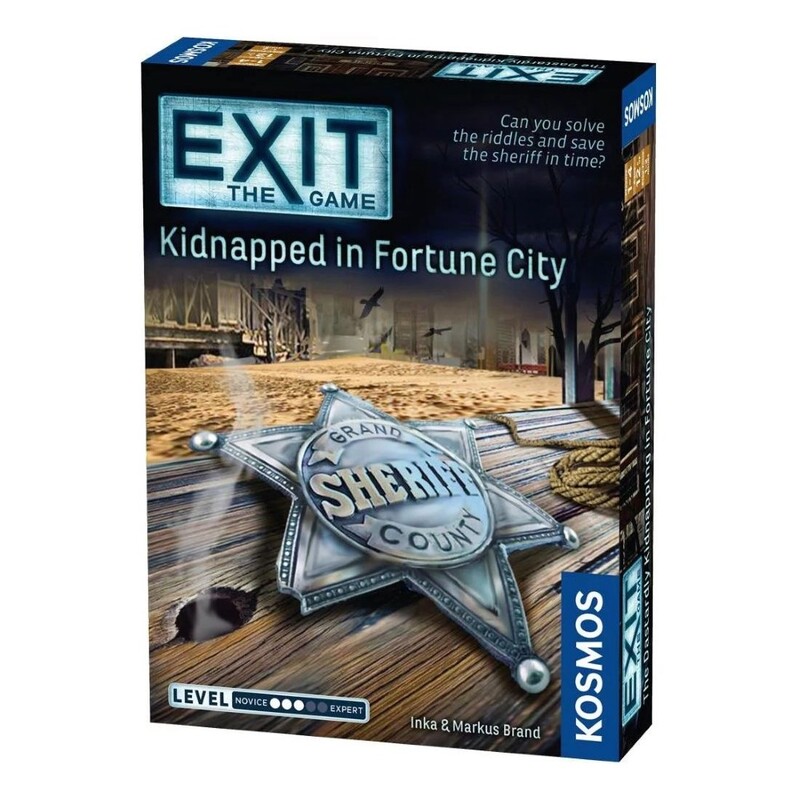 Exit: Kidnapped In Fortune City Board Game