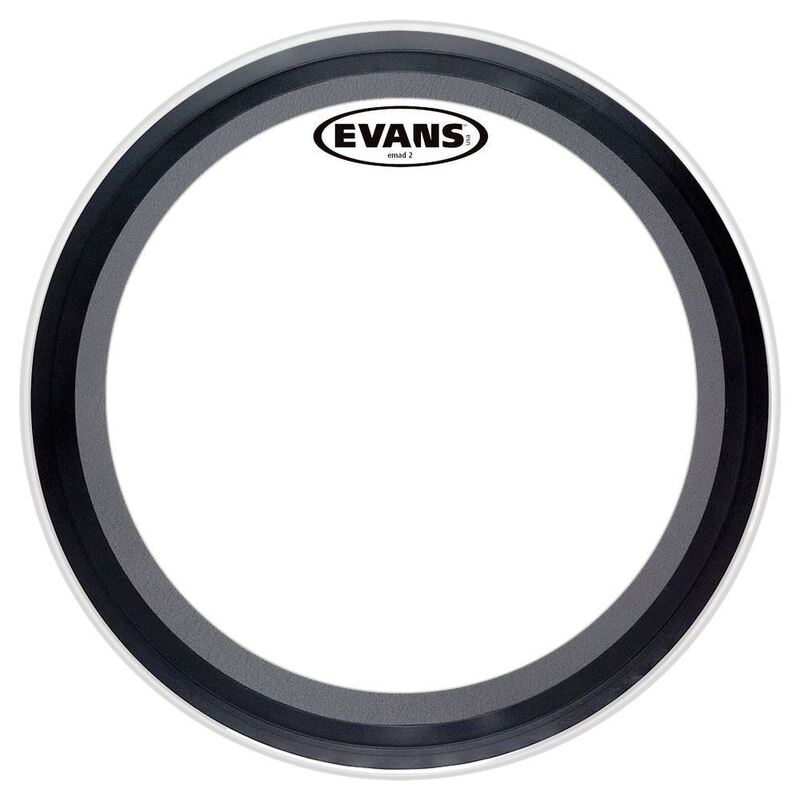 Evans Head 20 Inches EMAD2 Clear Bass