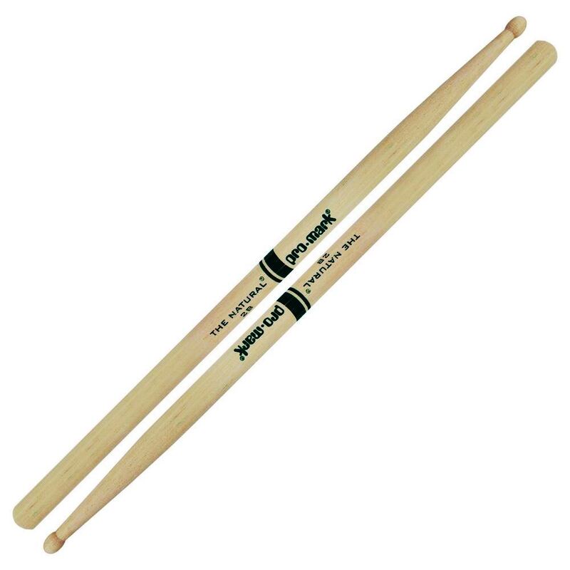 Promark Drumsticks Hickory 2B "The Natural" Wood Tip