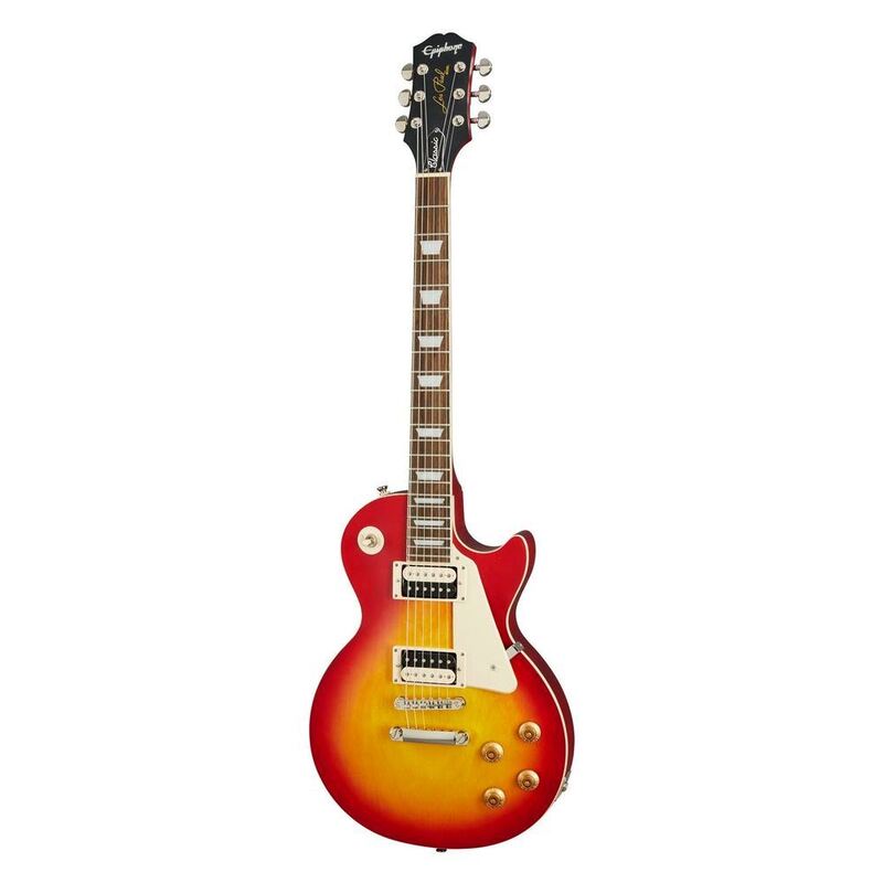 Epiphone Les Paul Classic Worn Solidbody Electric Guitar - Worn Heritage Cherry Sunburst