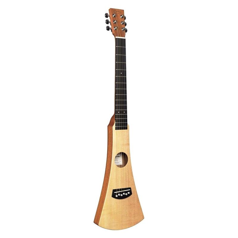 Martin Backpacker Steel String Acoustic Travel Guitar - Natural - (Includes Gig Bag)
