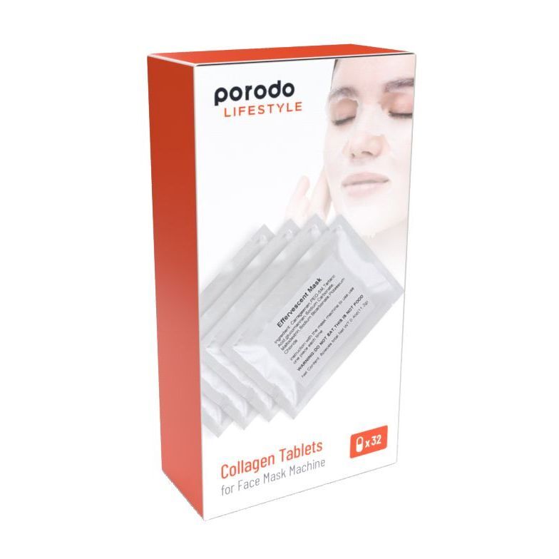 Porodo Collagen Tablets for Face Mask Machine (X32)