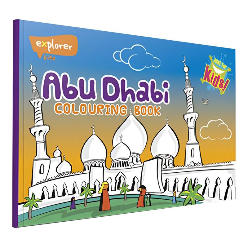 Abu Dhabi Colouring Book | Explorer