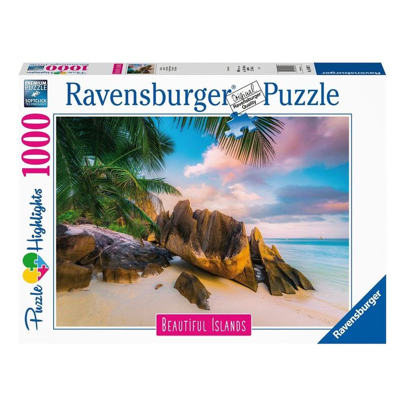 Ravensburger Seychelles Paradise 1000 Pcs Jigsaw Puzzle