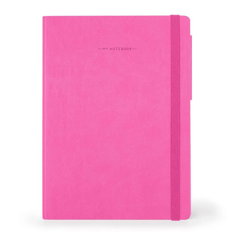 Legami Notebook - My Notebook - Large Plain - Bougainvillea (17 x 24cm)