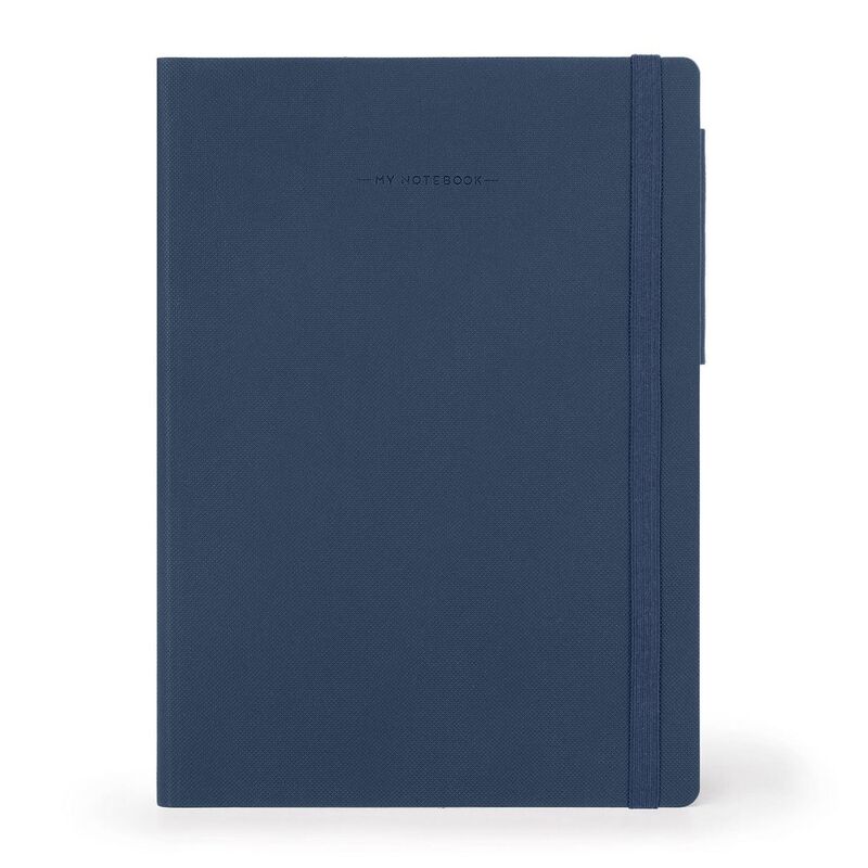 Legami Notebook - My Notebook - Large Plain - Galactic Blue (17 x 24cm)