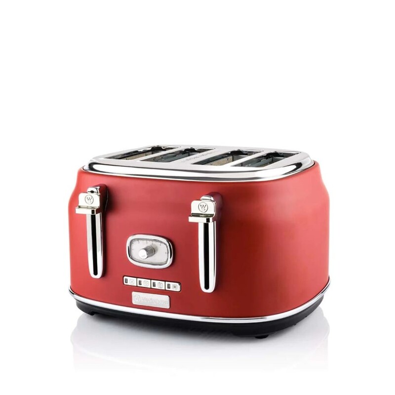 Westinghouse 4-Slice Toaster - Red