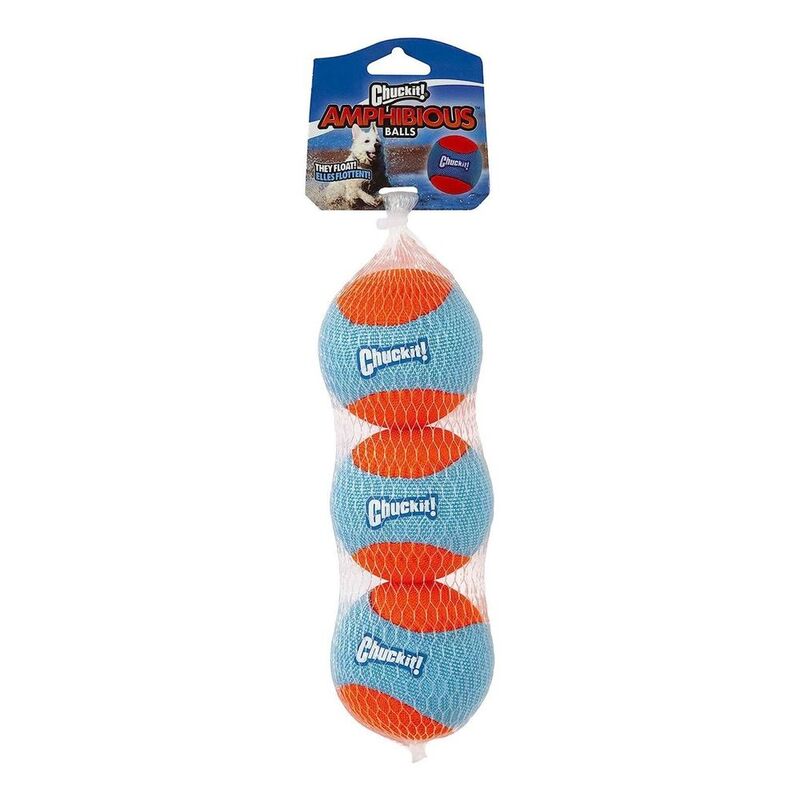 Chuckit! Dog Toy Amphibious Balls 3 Pack
