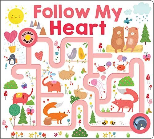 Maze Book: Follow My Heart (Large Edition) | Priddy Books