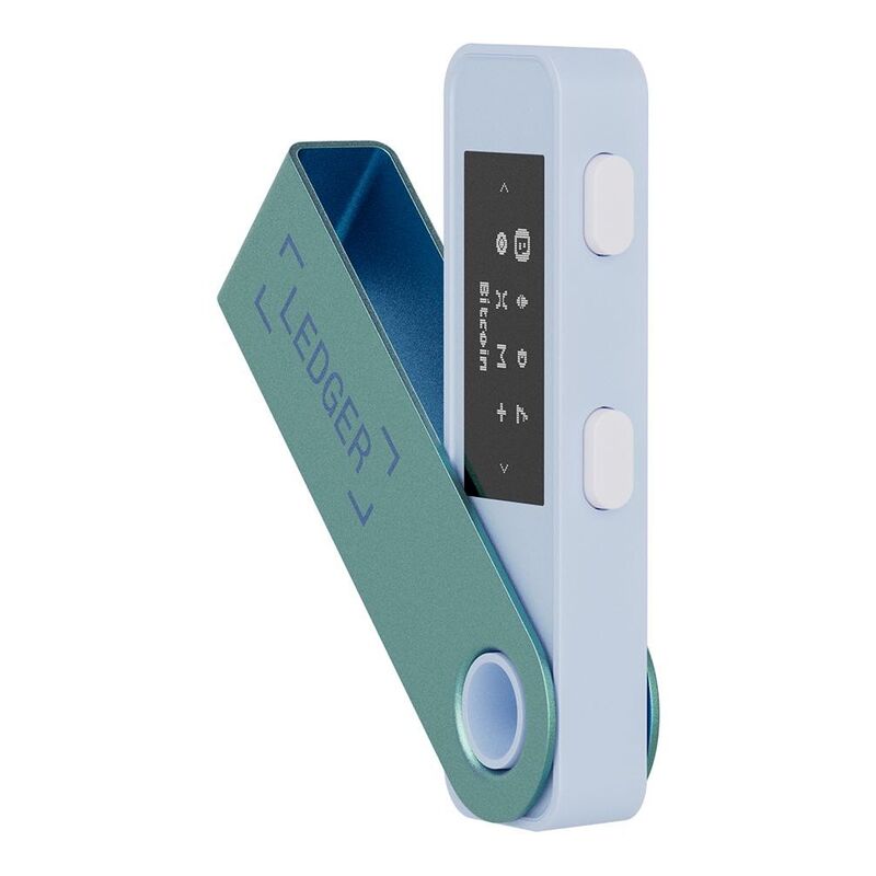 Ledger Nano S Plus Crypto Hardware Wallet - Pastel Green