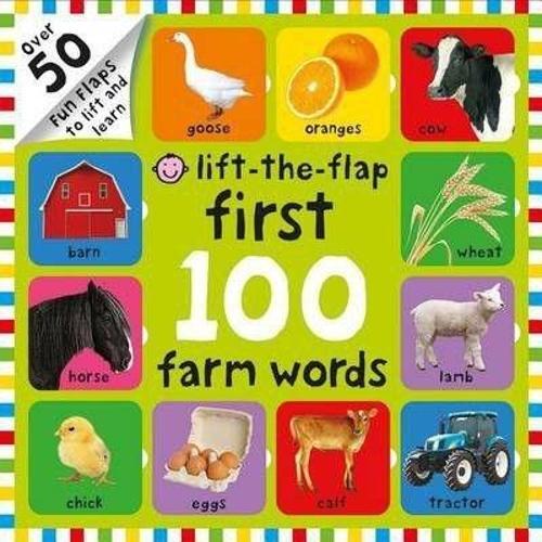 First 100 Lift the Flap Farm Words | Roger Priddy