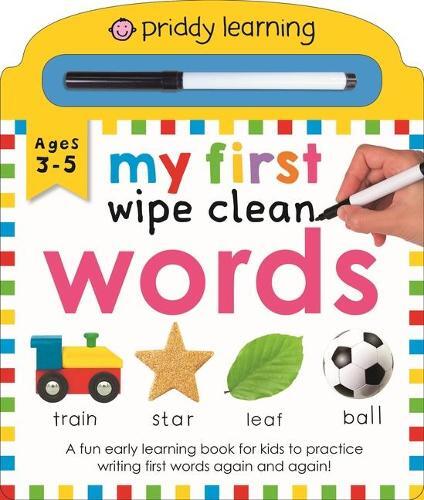 Priddy Learning: My First Wipe Clean Words | Roger Priddy