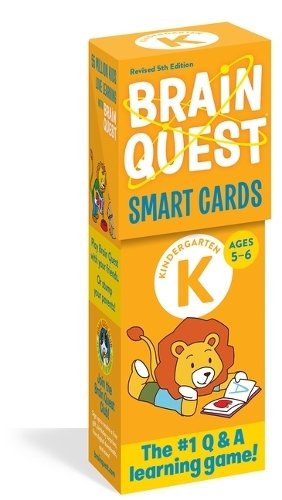Brain Quest Kindergarten Smart Cards Revised 5th Edition | Workman Publishing
