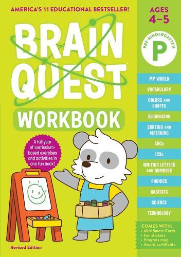 Brain Quest Workbook Pre-K Revised Edition | Liane Onish