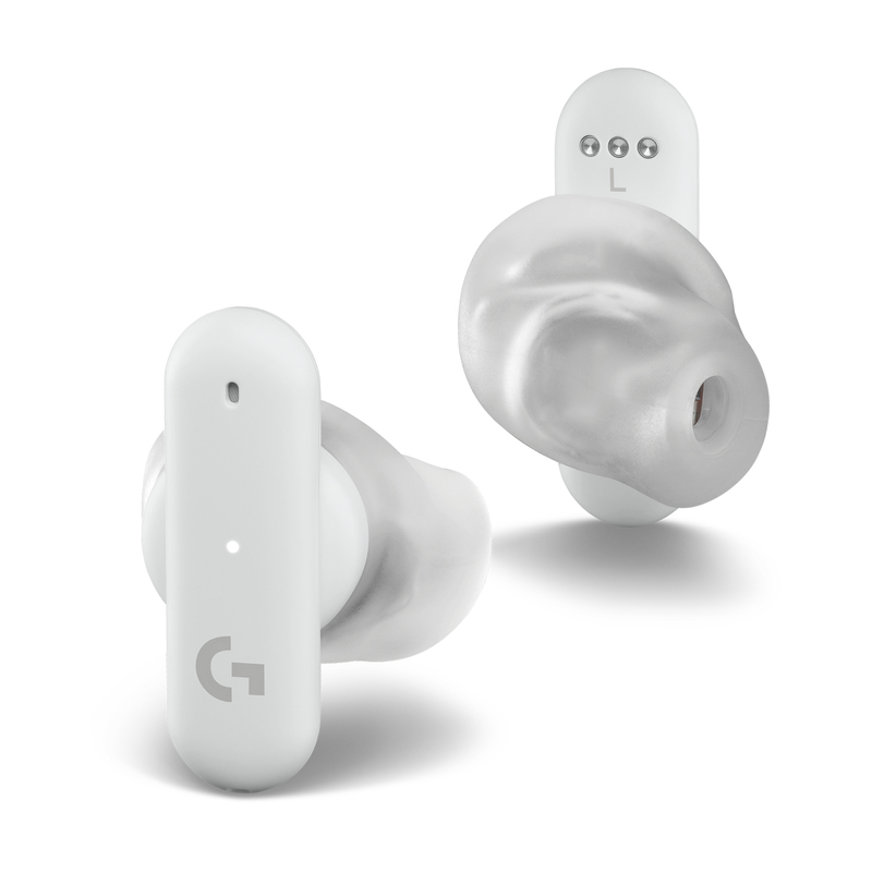 Logitech G 985-001183 Fits True Wireless Gaming Earbuds - White