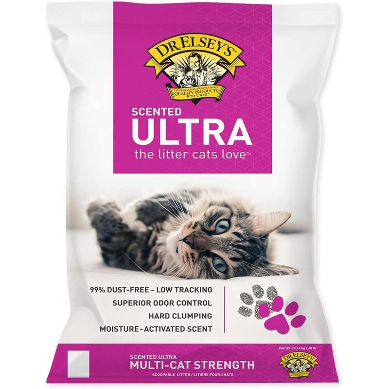 Dr. Elsey's Ultra Scented Cat Litter 18kg