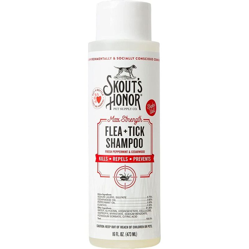 Skouts Honor Flea & Tick Dog Shampoo 475 ml