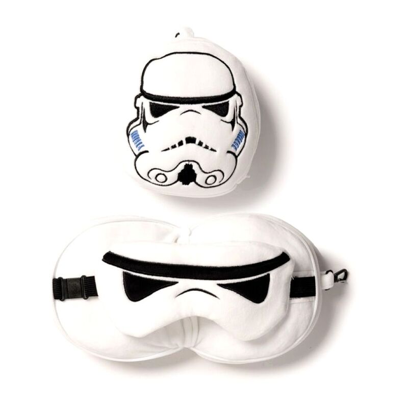 Puckator Stormtrooper Travel Pillow & Eye Mask