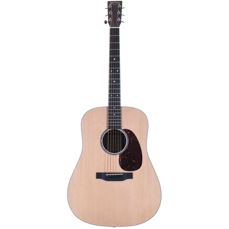 Martin D-13E Ziricote Acoustic-Electric Guitar - Natural (Includes Martin Softshell Case)