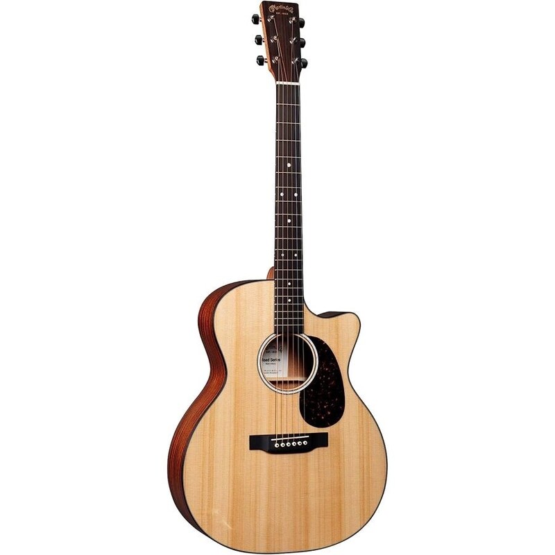 Martin Road Series GPC11E Acoustic-Electric Guitar - Natural (Includes Martin Softshell Case)