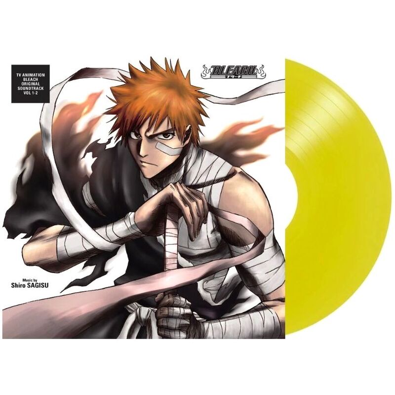 Bleach Anime Original Soundtrack (Yellow Colored Vinyl) (2 Discs) (Limited Edition) | Shiro Sagisu