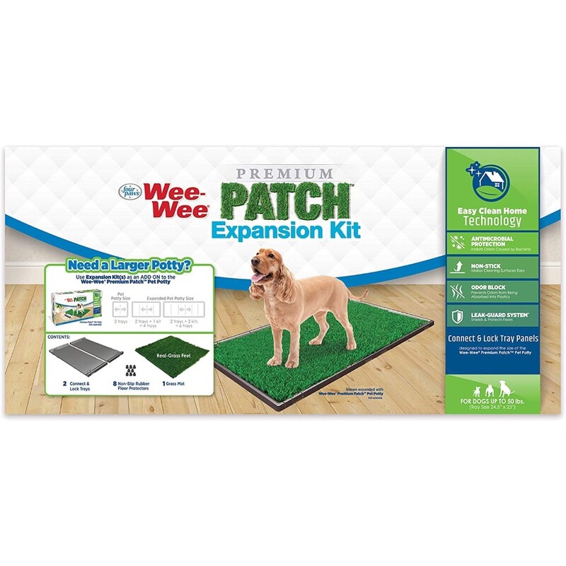 Four Paws Wee-Wee Premium Patch Pet Potty System Expansion Kit 24.5"X 23"