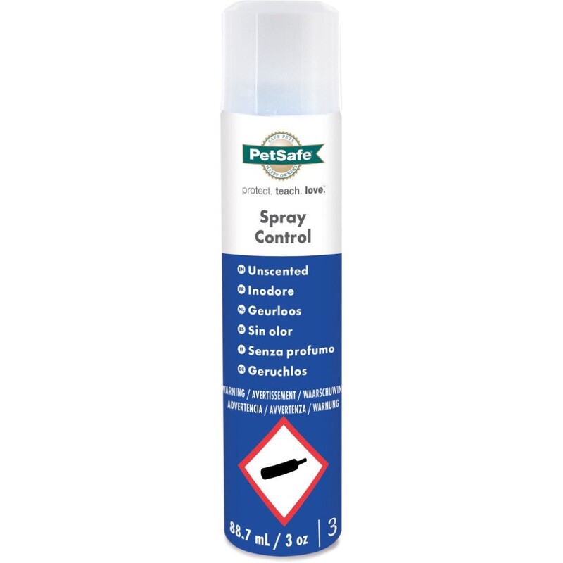 Petsafe Spray Control Refill Can - 88 ml of Anti Barking Spray Deterrent - Stain Free Formula - Unscented