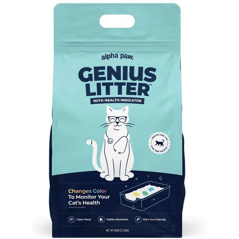 Alpha Paw Genius Litter with Health Indicator 2.7Kg - 4L
