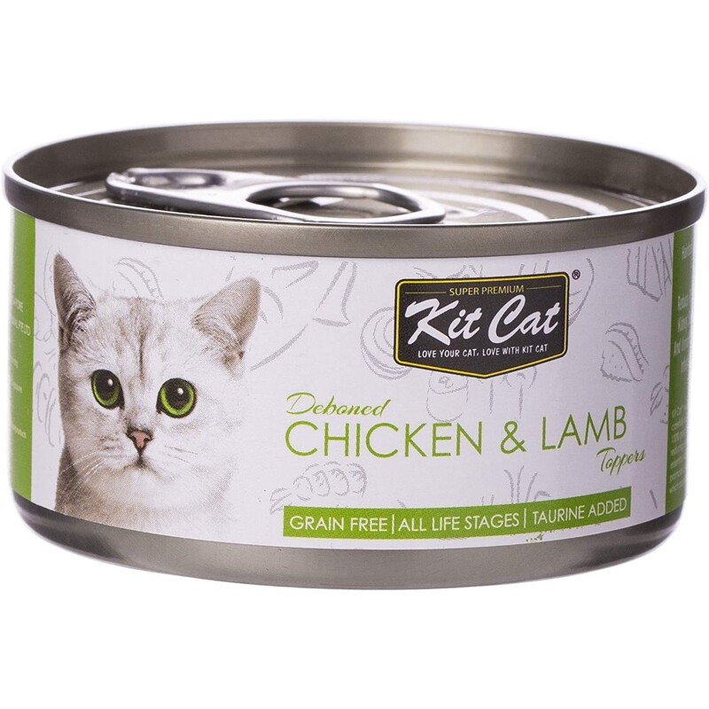 Kit Cat Tin Chicken & Lamb 80 g