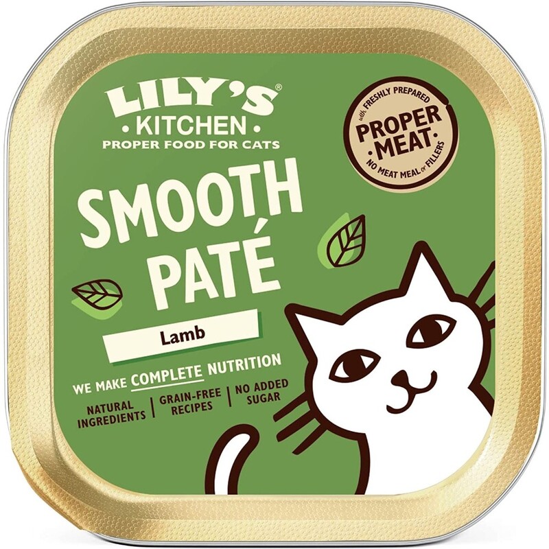 Lily's Kitchen Lamb Pate Wet Cat Food (85G)