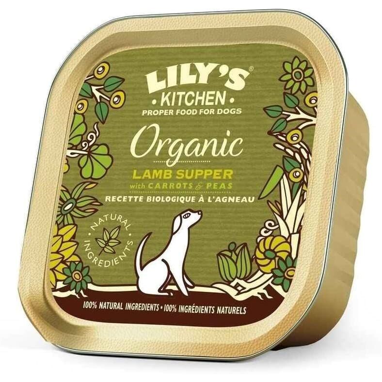 Lily's Kitchen Organic Lamb Supper Wet Dog Food (150 g)