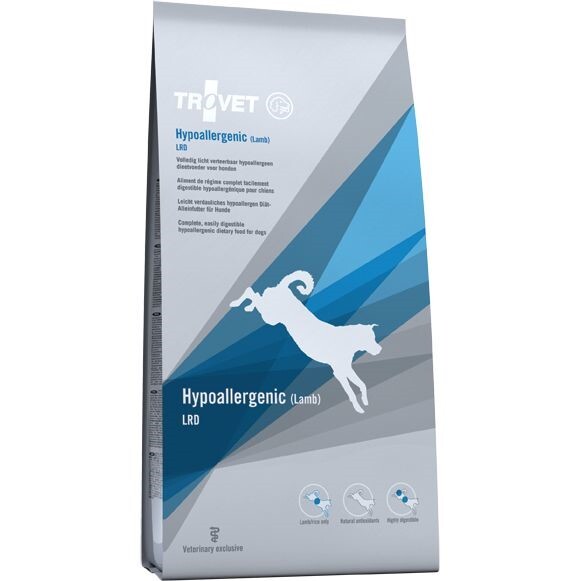 Trovet Hypoallergenic Lamb Dog Dry Food 12.5Kg