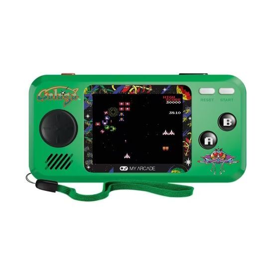 My Arcade Galaga Pocket Player Green