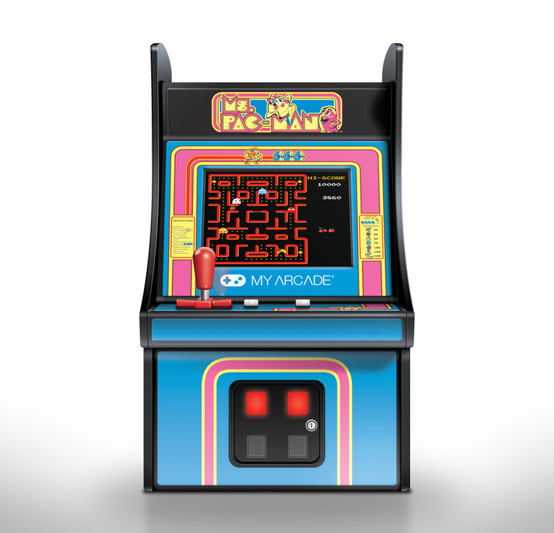 My Arcade Ms. Pac-Man Micro Player Retro Arcade Yellow