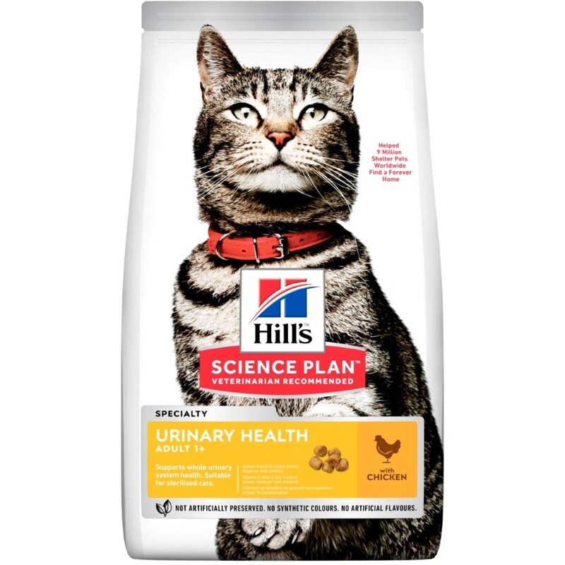 Hill's Science Plan Urinary Health Adult Cat Food with Chicken - 1.5Kg